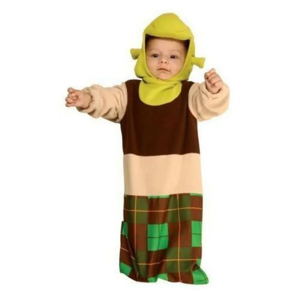 *SHIPS SAME/NEXT DAY!* Baby Shrek Costume Bunting Halloween - Newborn 0-9 Months